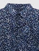 Herrenhemd SLIM indigo Liberty ivy Stoff-5