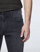 Antracietgrijze SKINNY jeans Ian Heren-4