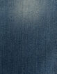 Boys’ blue upcycled straight jeans, print front and back-8