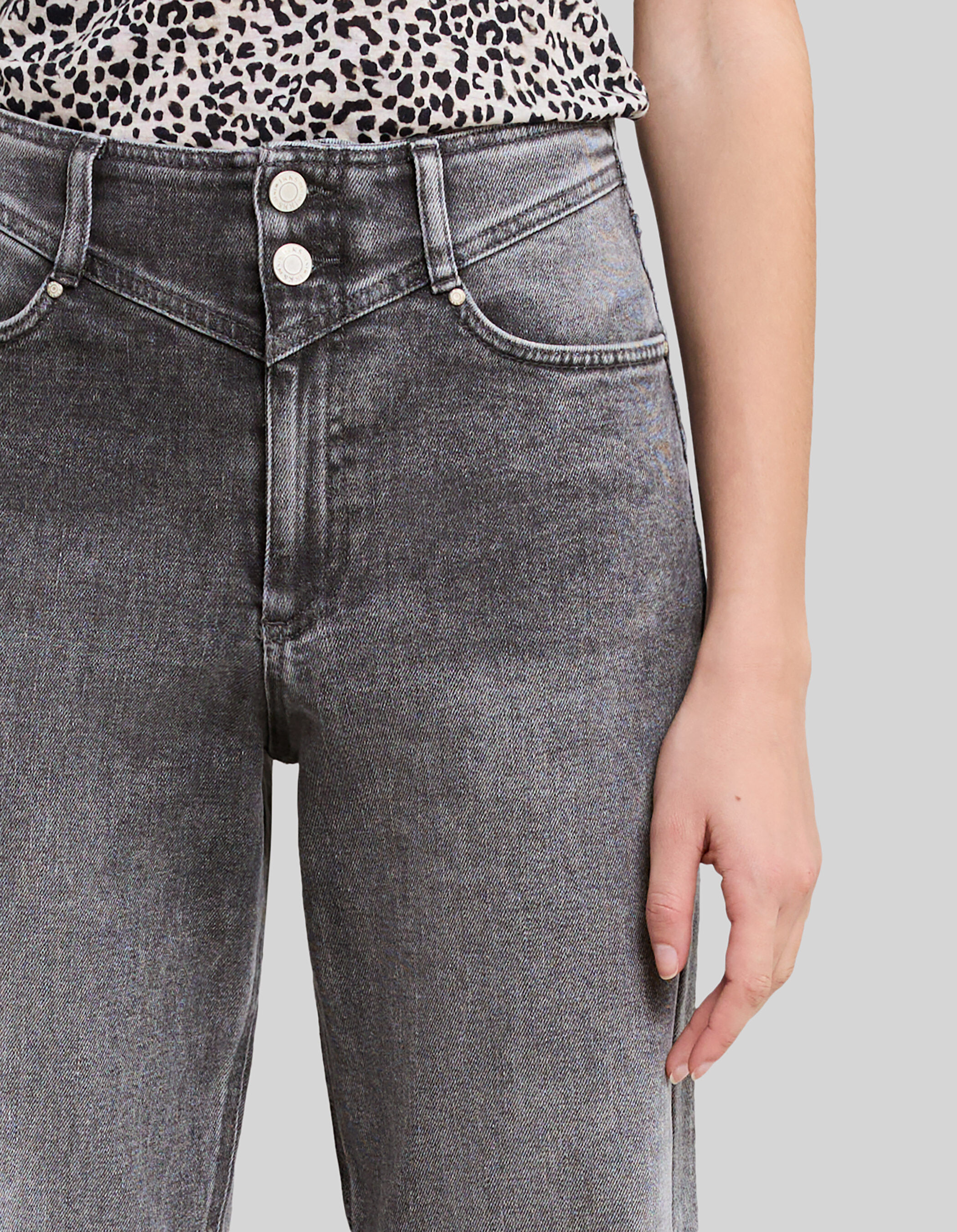 Jean ikks sales femme gris