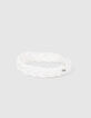 Girls’ ecru woven headband-1
