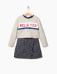 2-in-1 jurk meisjes-1