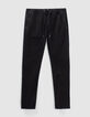 Jogpant cómodo negro Cosy Fleece Hombre-6