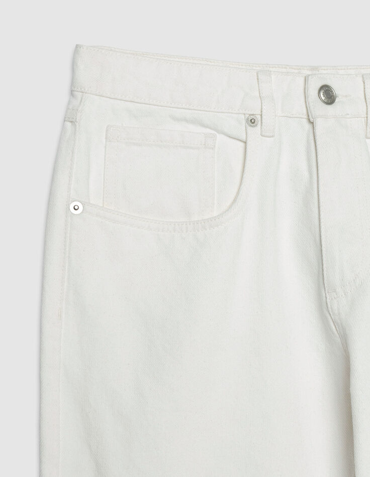Jean droit blanc 7/8e Anders Femme-7