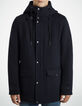 Dark Navy Herrenmantel in Dufflecoat-Optik-2
