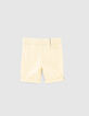 Boys' lemon Bermudas -3