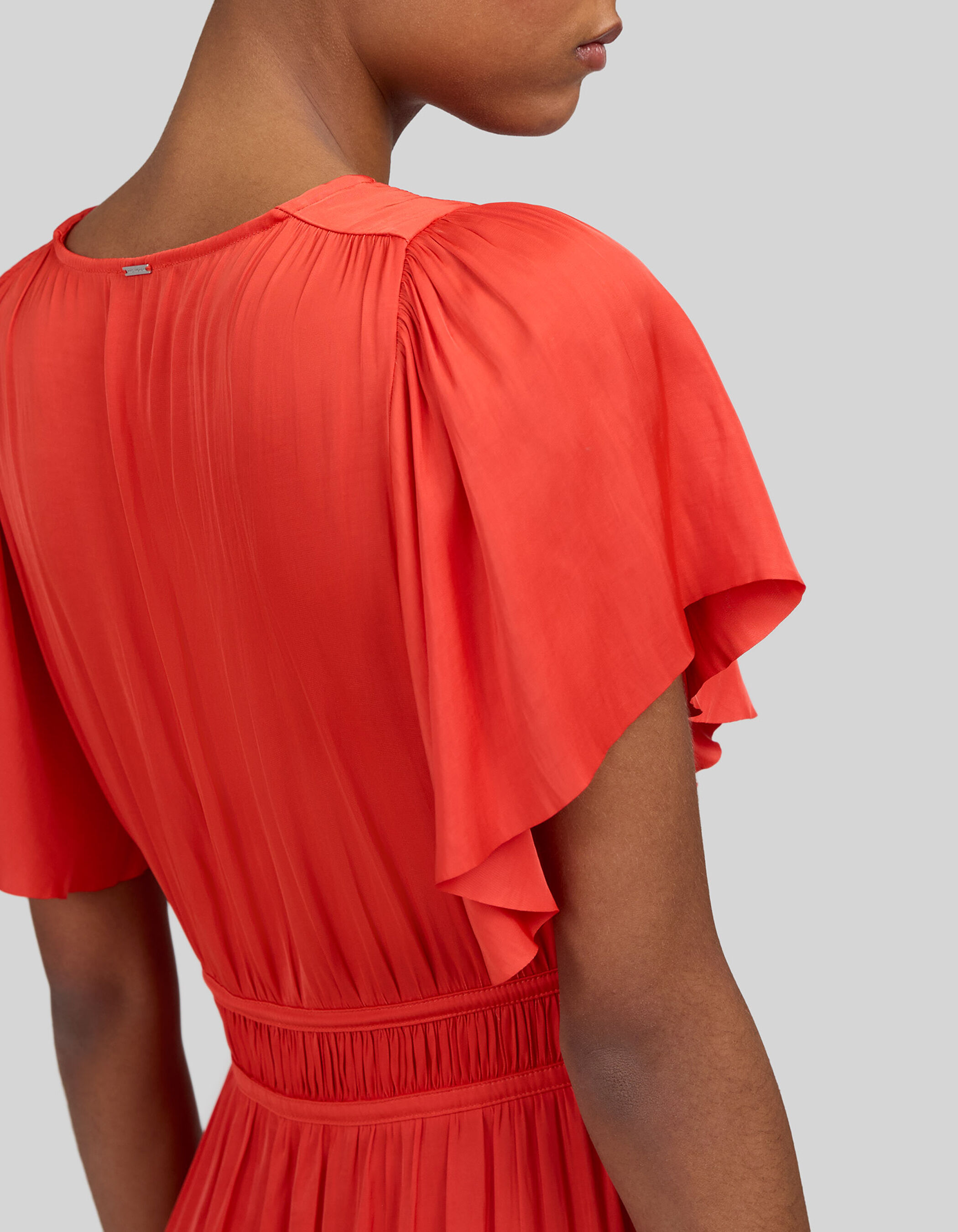 Jus d'Orange ノースリーブ チュニック Robe Iris IRIS & INK | Orange Women's Shirt Dress | YOOX
