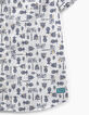 Camisa blanco roto con estampado piñas niño-6