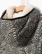 Girls’ printed padded jacket-6