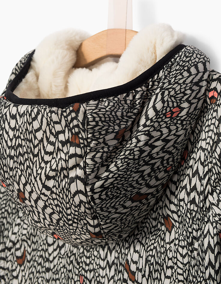 Girls’ printed padded jacket-6