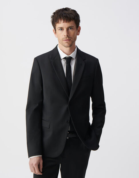 Veste de costume noire TRAVEL SUIT Homme - IKKS