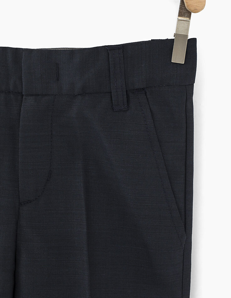 Bermudas de traje navy niño -3