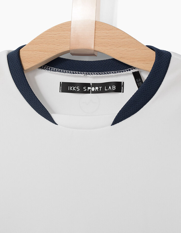 Tee-shirt blanc IKKS SPORT LAB garçon-6