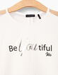 T-shirt permanent meisjes-3