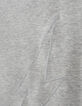 Grijs T-shirt kanten volants mouwinzetten meisjes-5