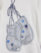 Tee-shirt blanc fille-3