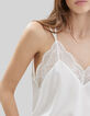 Ecru kanten top Pure Edition lingeriestijl Dames-4