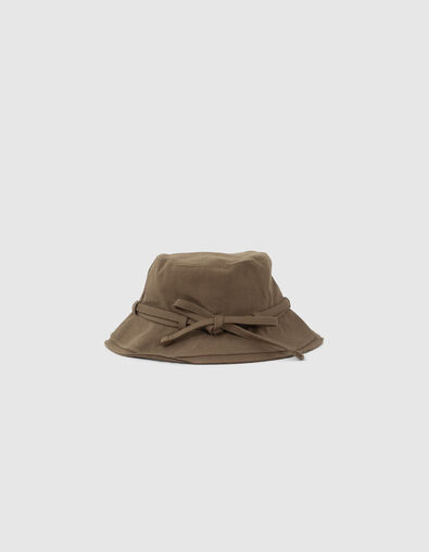Bob kaki militaire avec lien Femme - IKKS