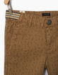 Bermuda chino camel à imprimé skates garçon-2
