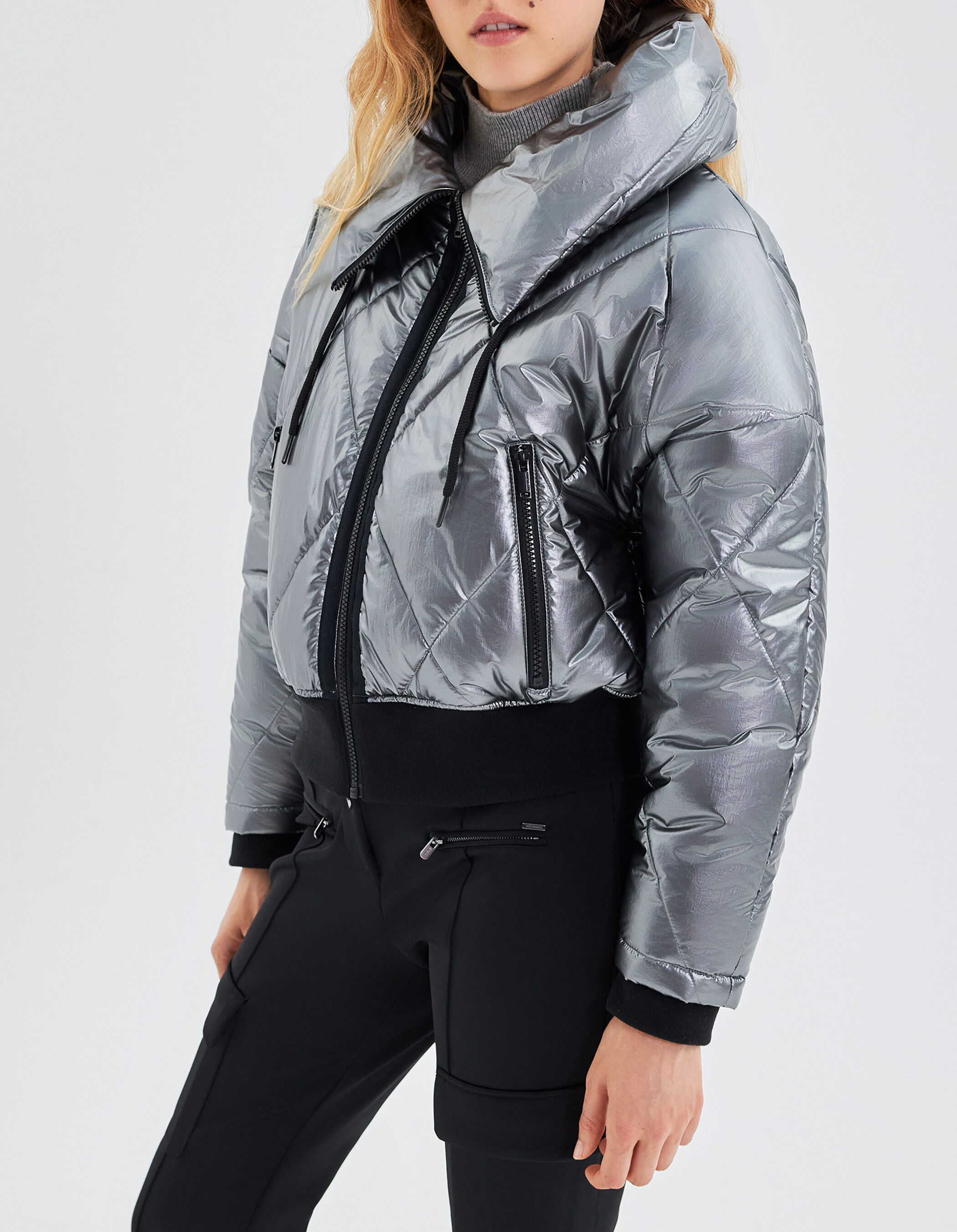 Doudoune courte femme avec discount capuche