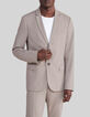 Men’s beige TRAVEL SUIT suit jacket-1