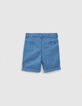 Blaue Chino-Jungenbermudas-2