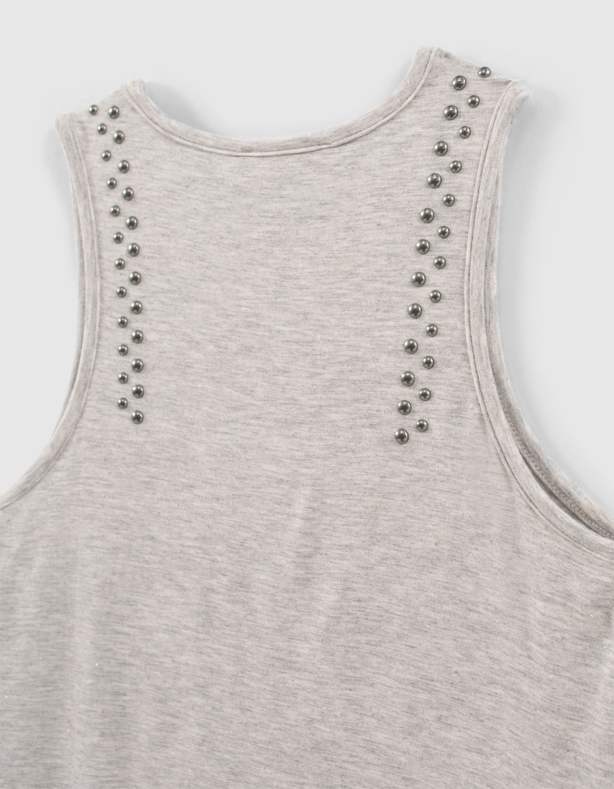 Girls grey vest top