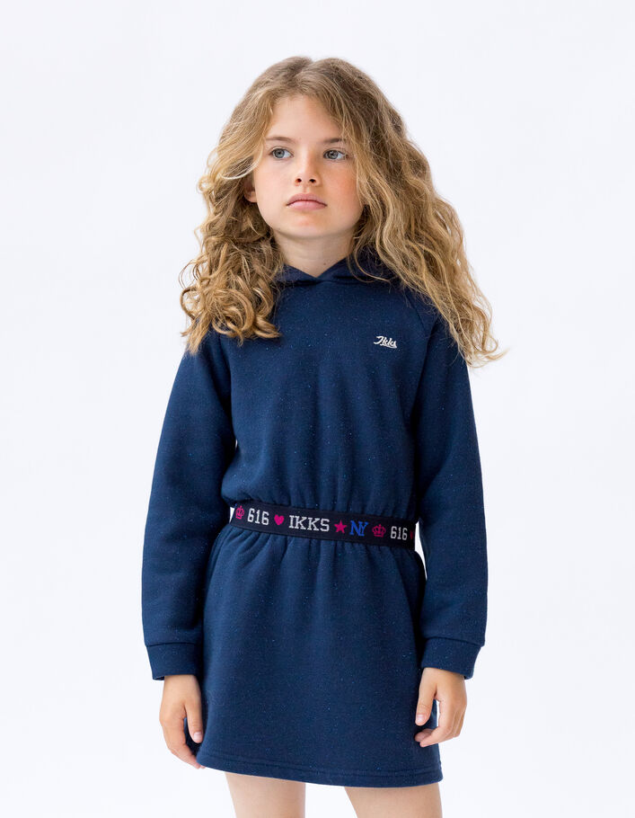 Girls navy sweatshirt clearance