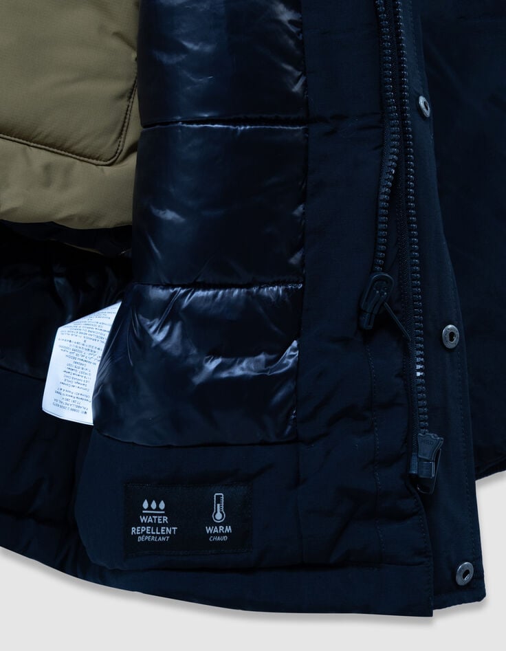 Parka 3-en-1 marine doudoune réversible garçon-9 Parka 3-en-1 marine doudoune réversible garçon-9