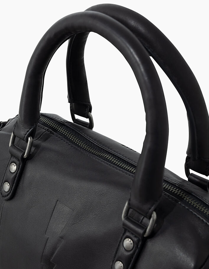 Women’s The Gamer studs & lightning leather bowling bag