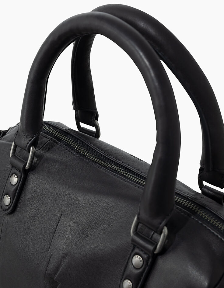 Sac bowling The Gamer en cuir éclairs clous bijoux femme-2