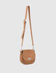 Bolso The Small Waiter cuero nobuck arena mujer-2