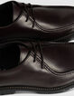 Zapatos derby con plataforma en piel ciruela para hombre-5
