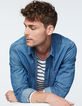 Chemise en jean REGULAR indigo à boutons pressions Homme-2