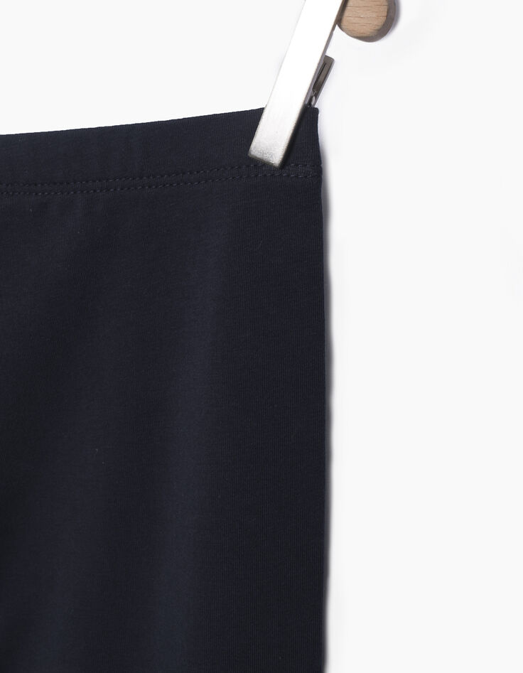 Legging fille bleu marine-3 Legging fille bleu marine-3