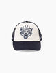 Marineblaues Baseballcap mit Tiger für Jungen -3