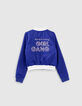 Bomber reversible azul y blanco bordado ni&ntilde;a-4