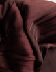 Women’s burgundy dress with covered buttons-6