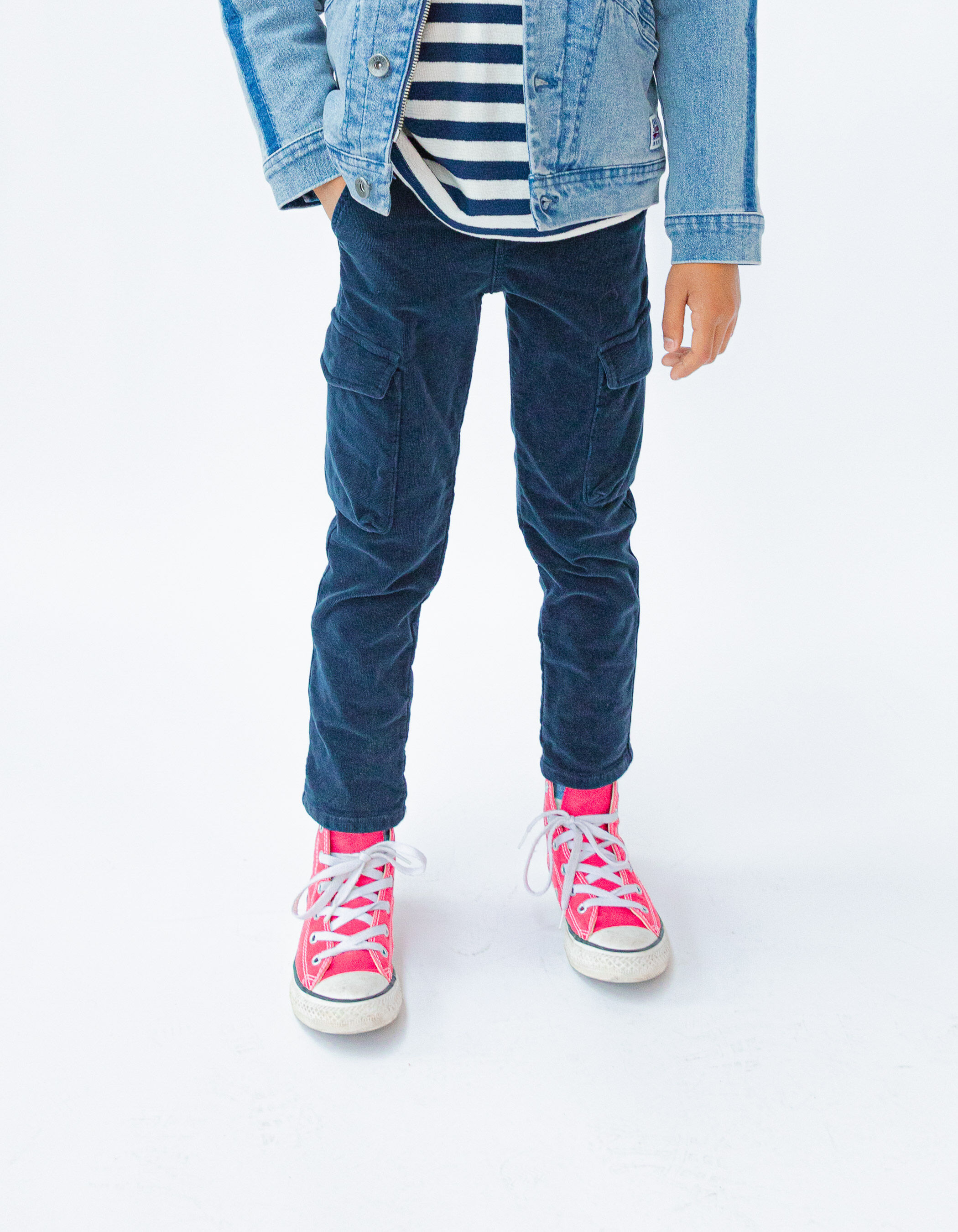 Boys navy combat hotsell trousers