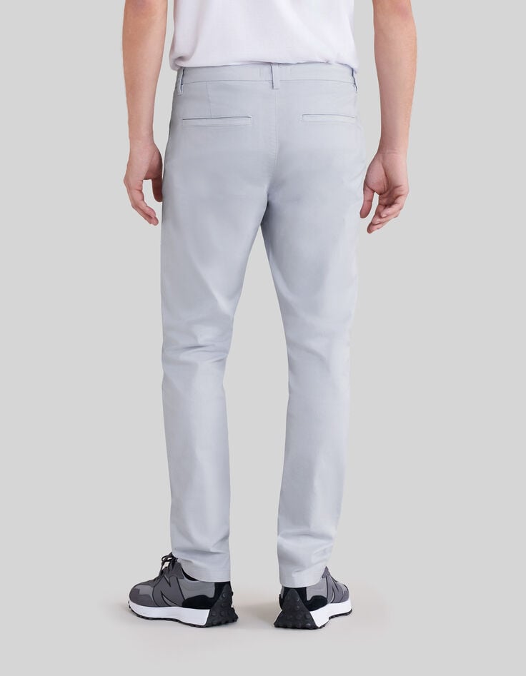 Pantal&oacute;n tipo chino SLIM celeste hombre-3
