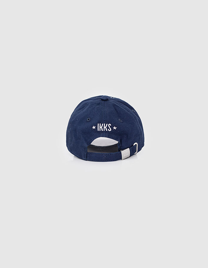 Girls’ navy cap embroidered with silver stars - IKKS