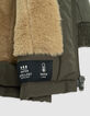 Baby Boy khaki nylonbeschichteter Parka-7