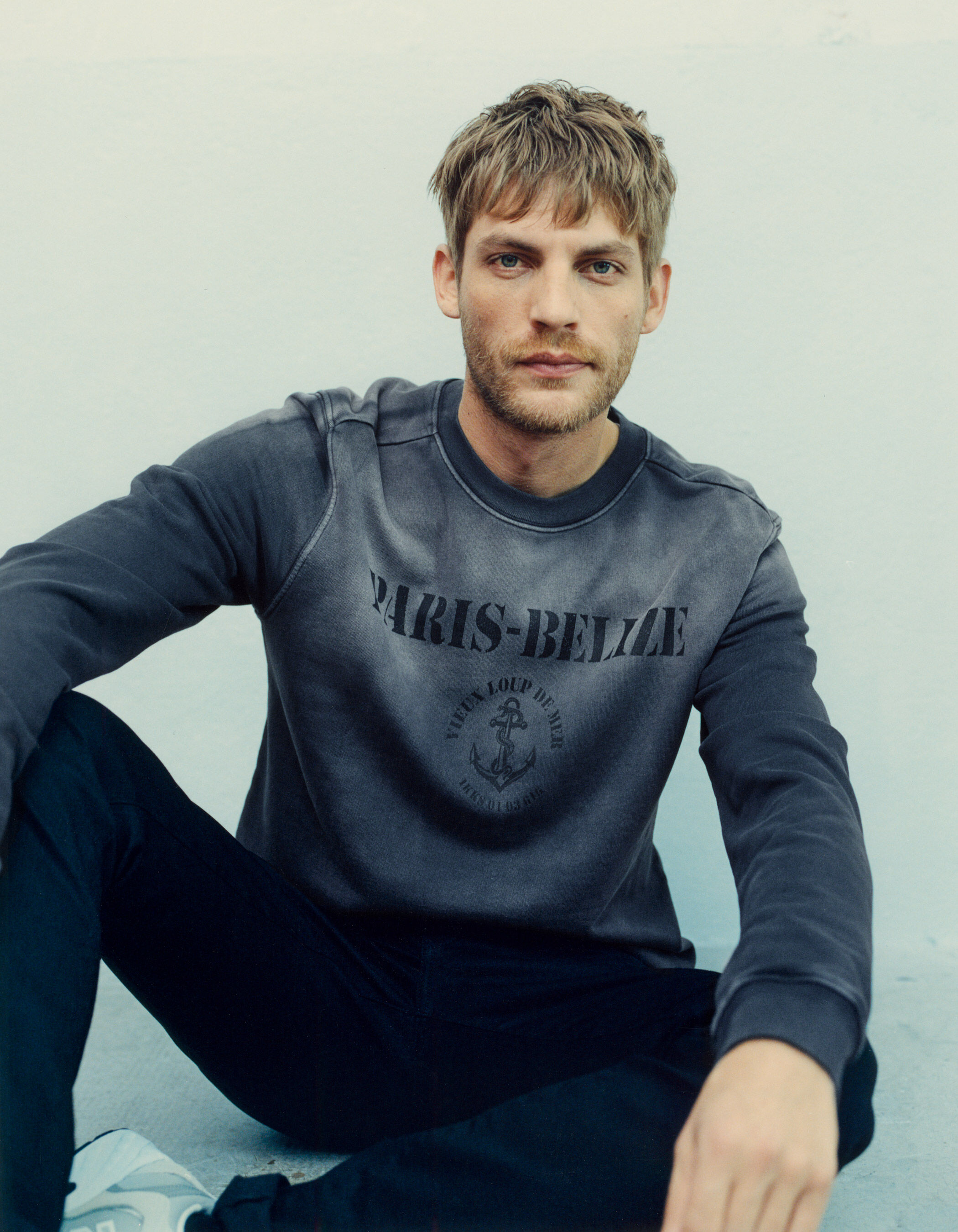 Sweat à message clearance homme