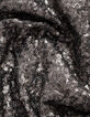 Robe portefeuille grise brodée sequins métallisés Femme-7