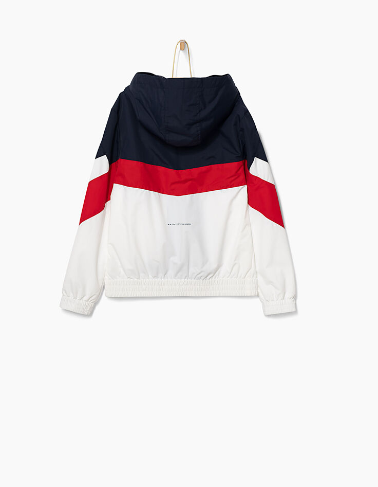 Cortavientos navy estilo colorblock ni&ntilde;o -2