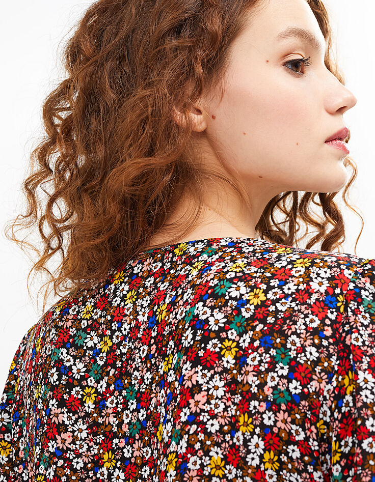 I.Code multicoloured tiny flower print top-5 I.Code multicoloured tiny flower print top-5