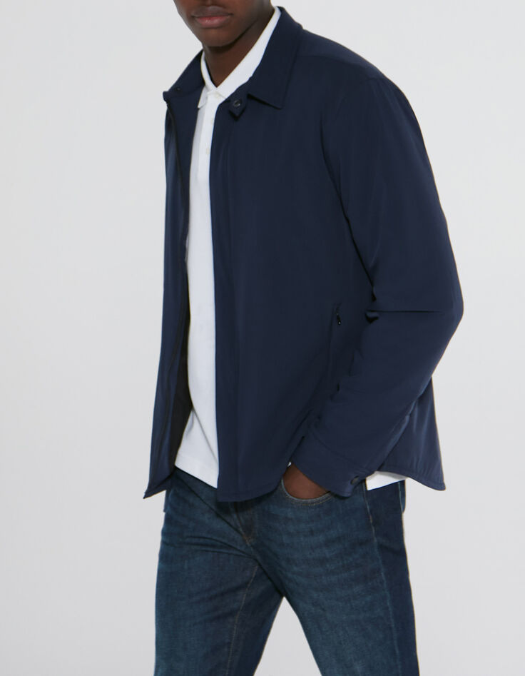 Men&rsquo;s navy nylon THERMOLITE&reg; jacket-2
