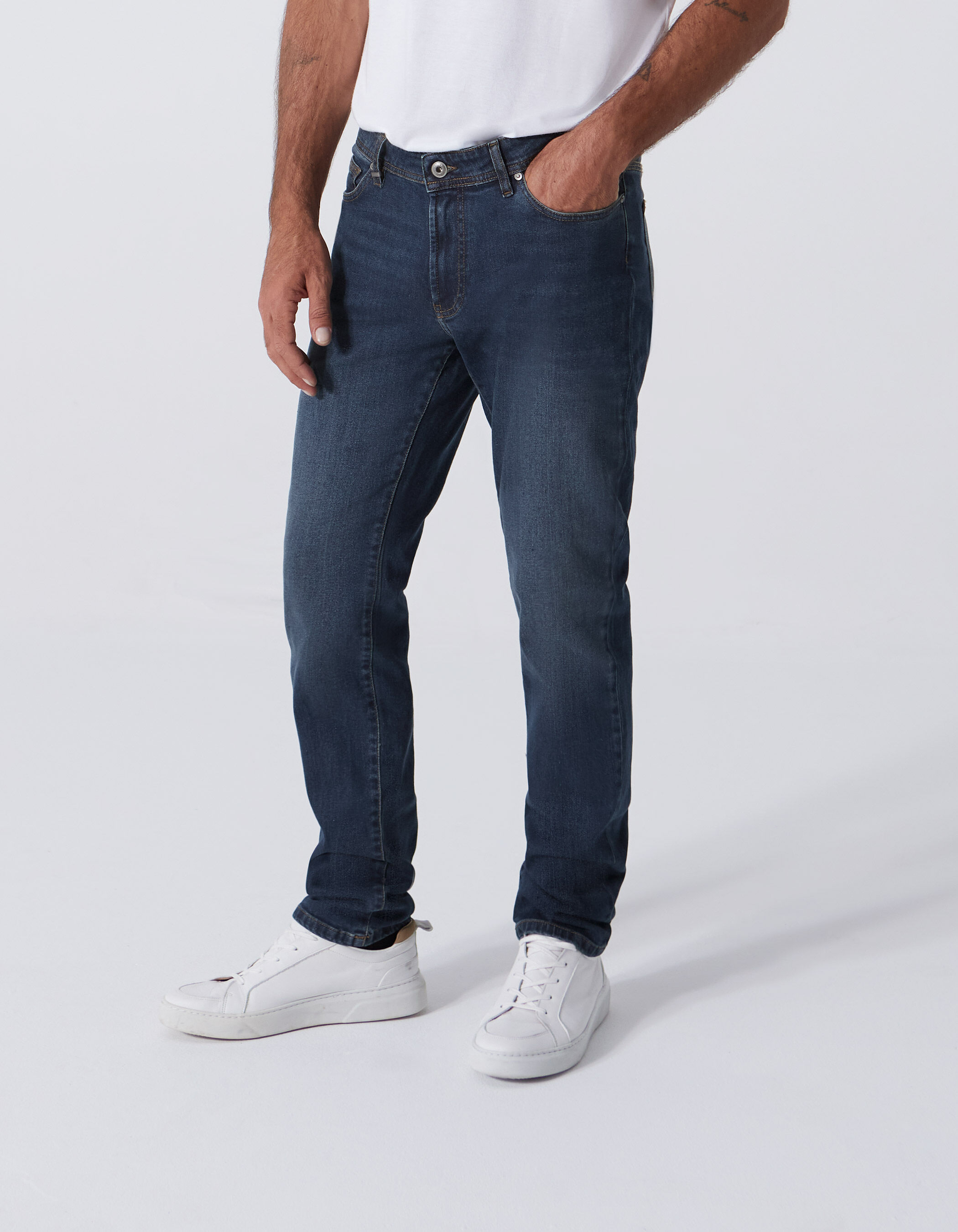 Vaqueros slim indigo Mark hombre IKKS