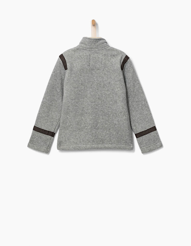 Cardigan polaire garçon -4 Cardigan polaire garçon -4