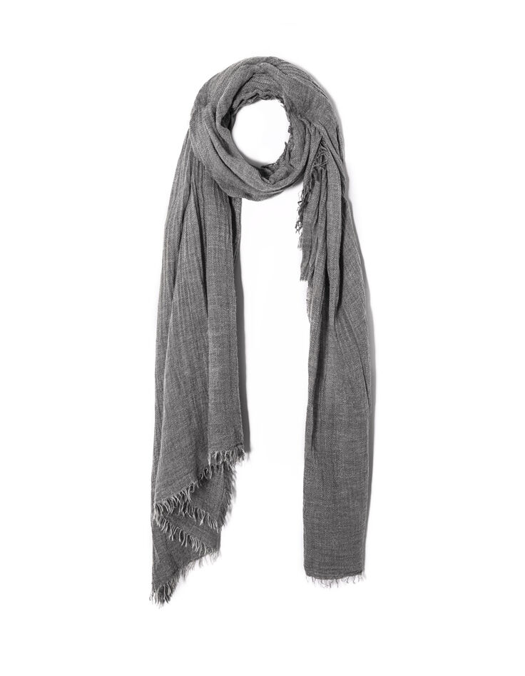 Men's grey scarf-1